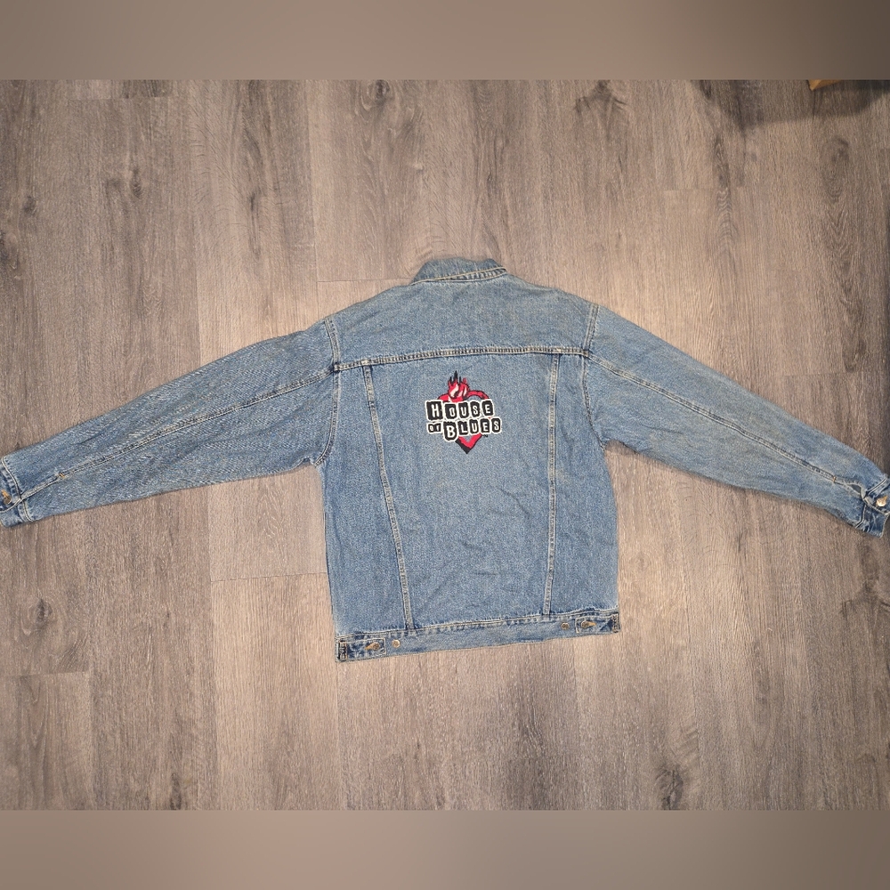 House Of Blues Denim Jacket With Graphic Patch - image 7